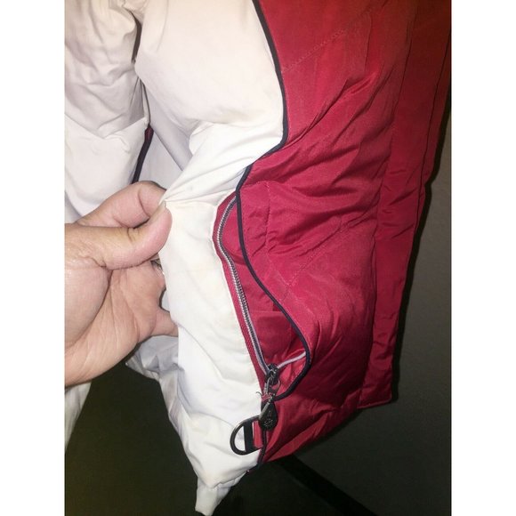 Red WEATHERTECH Jacket Mens LARGE Winter Skiing Water Repellant - Picture 11 of 11